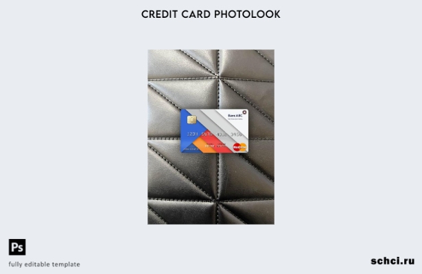цифровая загрузка Танзания BancABC Mastercard Photolook передний шаблон